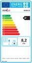 Certificado energético estufa de pellets Nerea de 8 kW