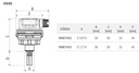 PURGADOR AUTOMATICO VERTICAL 1/2" R88E GIACOMINI