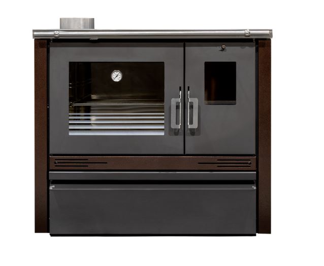 COCINA LEÑA TRADICIONAL ME16 BRONZE PV 6,8kw 820x935x545 METLOR