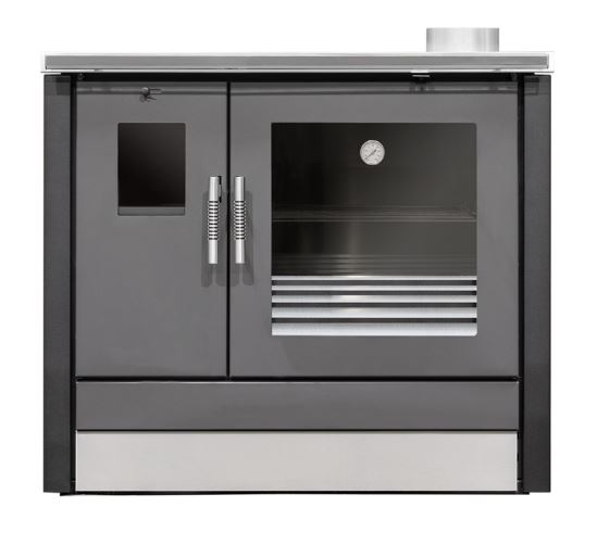 COCINA LEÑA TRADICIONAL ME16 TROPICAL BLACK 6,8kw 820x935x545 METLOR