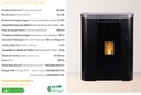 HIDROESTUFA DE PELLETS 26,2kW SLIM HIDRO 28 BLANCA METLOR