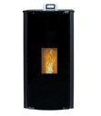 HIDROESTUFA DE PELLETS 26,2kW CRISTAL 18 NEGRA METLOR