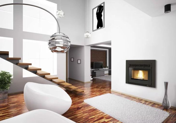 CHIMENEA INSERTABLE PELLETS ULYSES 8kW FERLUX