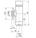 FLUXOMETRO PRESTO XT-I 14209 DIMENSIONES