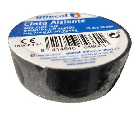 CINTA AISLANTE NEGRA 15M x 19MM