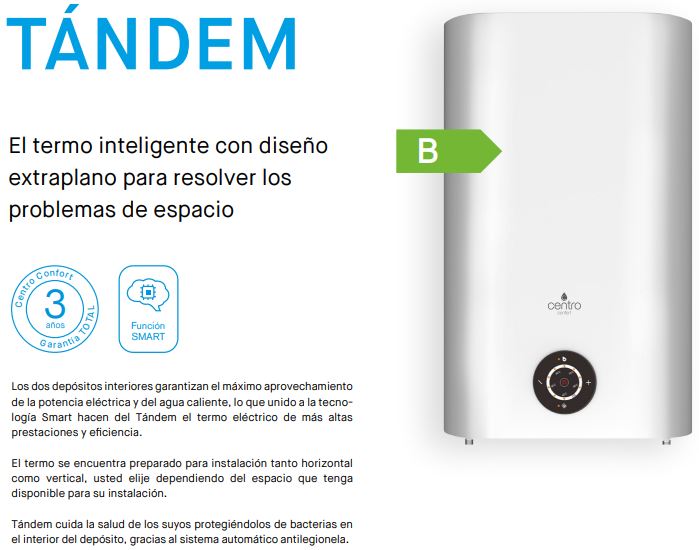 TERMO 92L DOBLE DEPÓSITO TANDEM