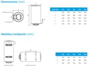 TERMO MULTIPOSICIONAL 50L BALI