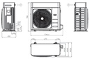 AEROTERMIA SHIMANTO MONOBLOCK 12kW CON KIT ANTI-HIELO Y ANTI-VIBRACIONES RINNAI