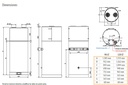 AEROTERMO ACS EGEA TECH LT MURAL 120L FERROLI