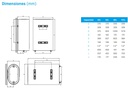 Termo eléctrico de doble depósito TÁMDEM ficha técnica 2