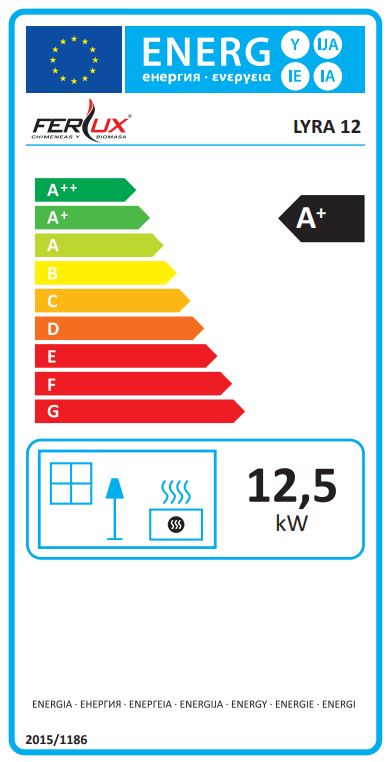 Eficiencia energética Lyra blanco perla 12 kW