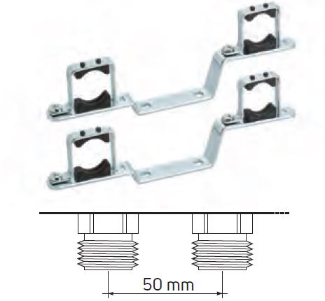 COLECTOR DISTRIBUCIÓN INOX TOPWAY S 1” 10+10 VIAS SALIDAS 24x19 EMMETI