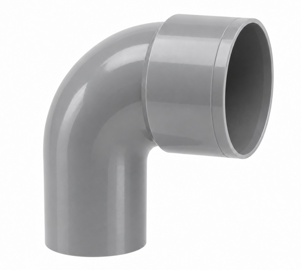 CODO PVC SANITARIO M/H 40x87º