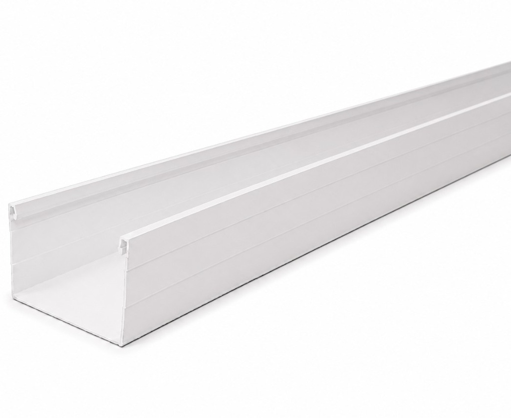 TIRA CANALON PVC 26 RECTANGULAR BLANCO 3m