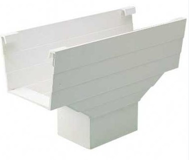 BAJADA CANALÓN 26 RECTANGULAR BLANCO
