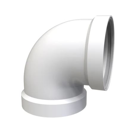 CODO 90º ALUMINIO LACADO 80 CONVESA ALCN08