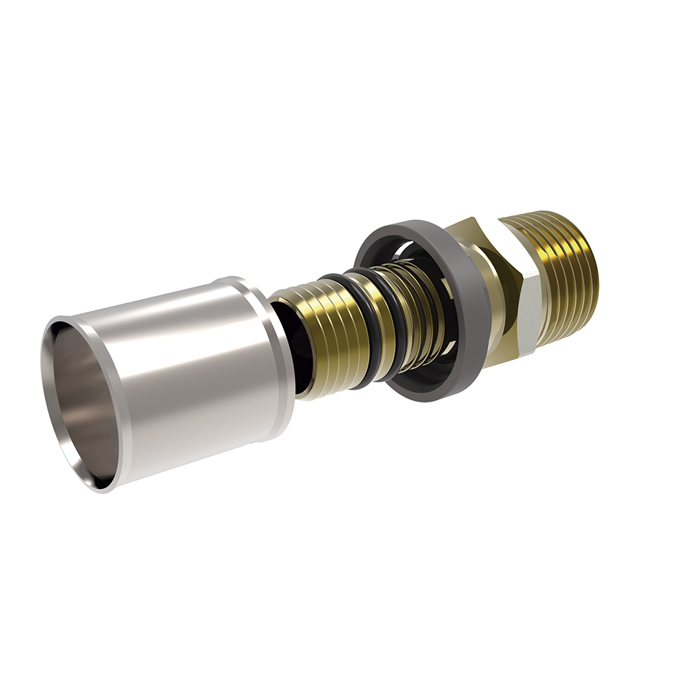 RACOR FIJO M. MULTICAPA 25x3/4" MULTIMORDAZA STH