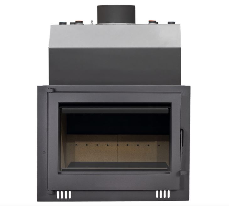CHIMENEA INSERTABLE LEÑA HIDRO LLAR L LDA 17,12kW METLOR