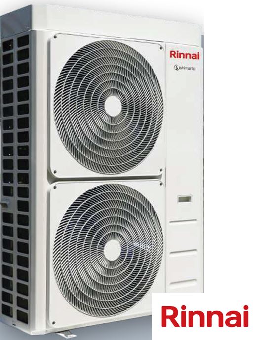 AEROTERMIA SHIMANTO MONOBLOCK 16kW CON KIT ANTI-HIELO Y ANTI-VIBRACIONES RINNAI