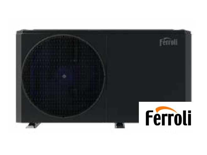 AEROTERMIA OMNIA LIFE M ALTA TEMPERATURA MONOBLOCK 12kW + MANDO DE CONTROL FERROLI