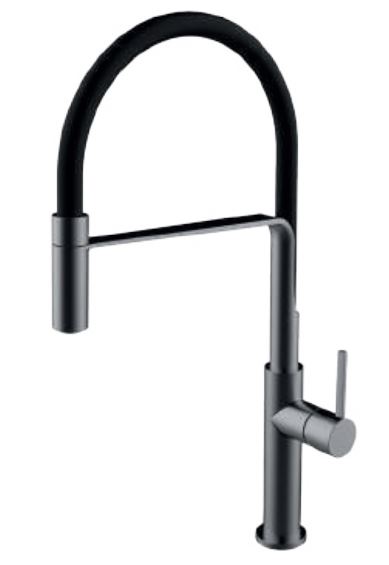 MONOMANDO FREGADERO CHEF SLIM GUNMETAL CLEVER