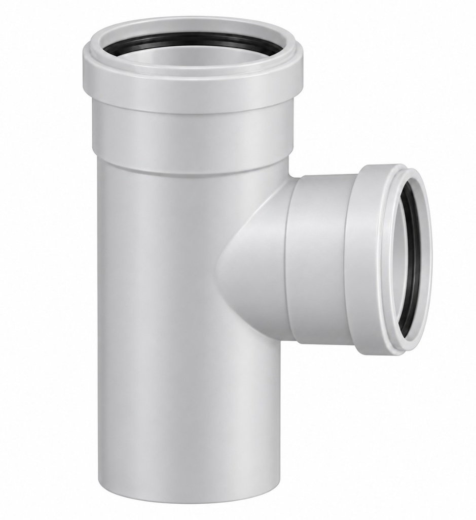 DERIVACIÓN SIMPLE PVC INSONORIZADO MUTE 75x87º