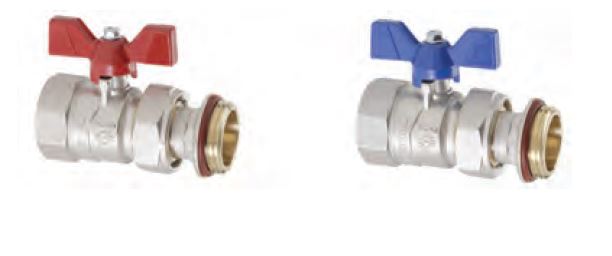 KIT VÁLVULAS PROGRESS RECTAS CON RACOR 1" EMMETI