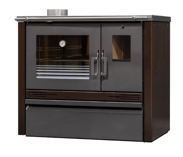COCINA LEÑA ME16 BRONZE PV 6,8kw METLOR