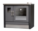 COCINA LEÑA ME16 TROPICAL BLACK 6,8kw METLOR