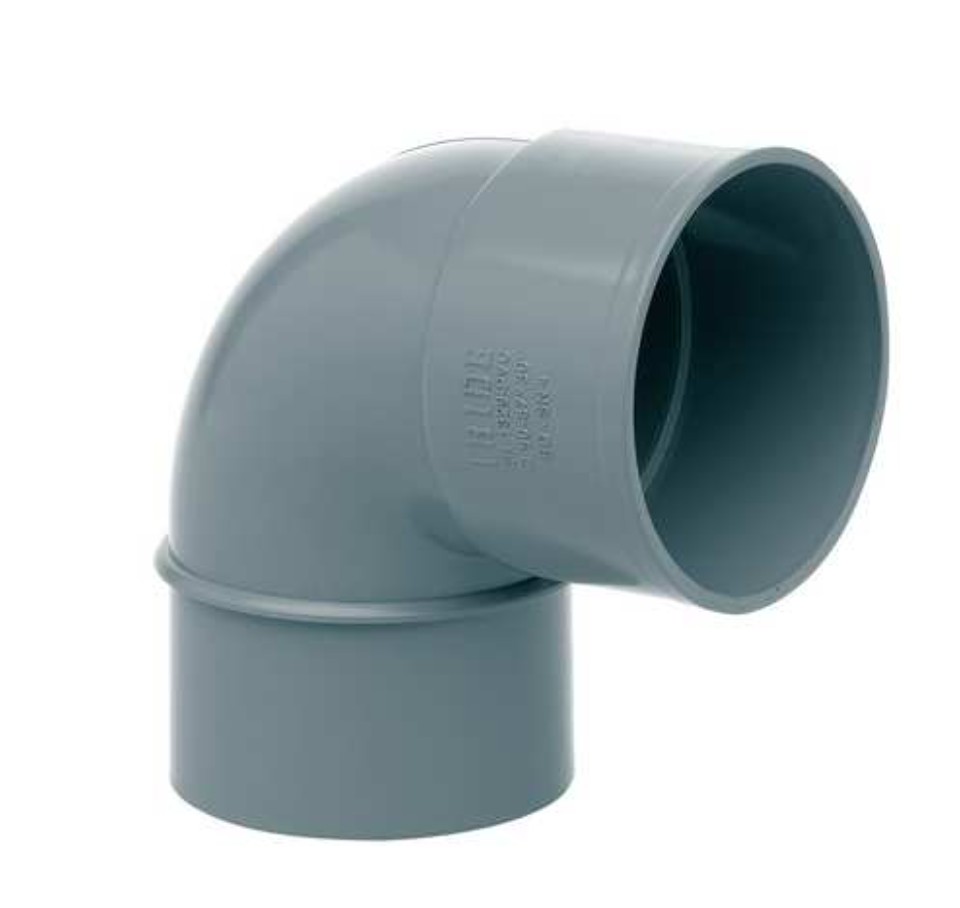 CODO PVC SANITARIO M-H 110x87º CORTO