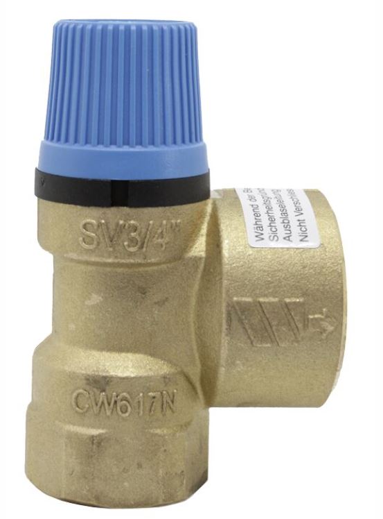 VALVULA SEGURIDAD 3/4&quot;x1&quot; H-H 3bar SV WATTS