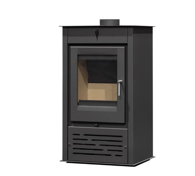 ESTUFA LEÑA CON VENTILADORES SR895 5,5kW METLOR