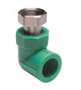 CODO CON RACOR MOVIL PPR 20x3/4&quot; PN25 TORO 25