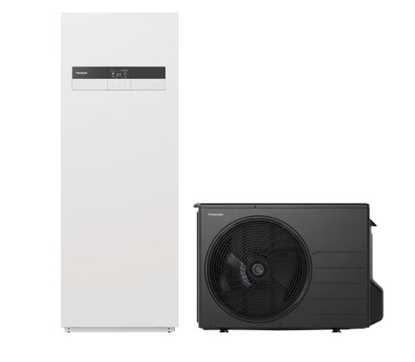 KIT BOMBA DE CALOR BIBLOC AQUAREA HIGH PERFORMANCE 3KW MONOFÁSICO ALL IN ONE 185 L SERIE K MONOFÁSICO. CALEFACCIÓN Y REFRIGERACIÓN CON ÁNODO ELECTRÓNICO · R32 KIT-ADC03K3E5AN PANASONIC