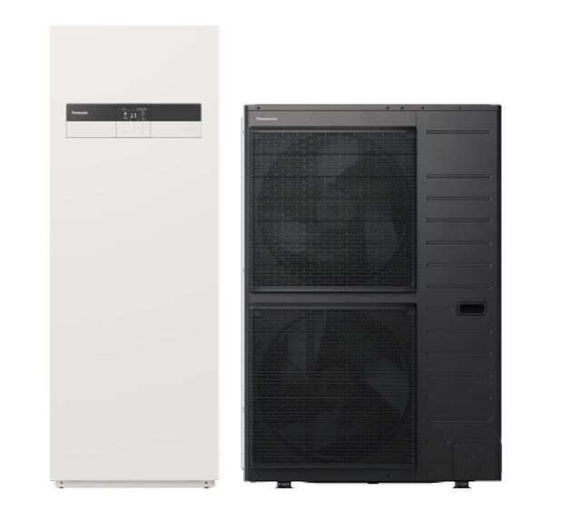 KIT BOMBA DE CALOR BIBLOC AQUAREA HIGH PERFORMANCE 16KW TRIFÁSICO ALL IN ONE 185 L SERIE K CALEFACCIÓN Y REFRIGERACIÓN · R32 KIT-ADC16K9E8 PANASONIC
