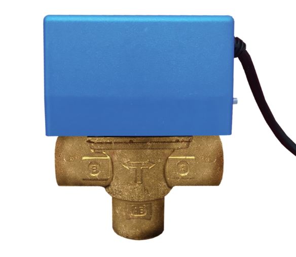 VALVULA DE ZONA 3 VIAS 1" CON MICRO HERZ 143603025