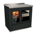 TERMOCOCINA DE LEÑA ST90 NEGRA RIZZOLI