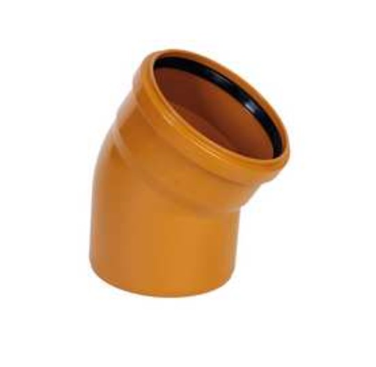 CODO TEJA CON JUNTA M/H 125x30º