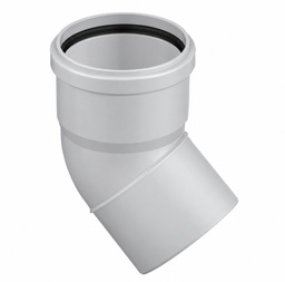 [011100980] CODO PVC INSONORIZADO 90x67º