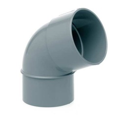 [011102010] CODO PVC SANITARIO M-H 200x67º