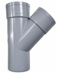 [011111600] DERIVACIÓN SIMPLE PVC SANITARIO 160x45º
