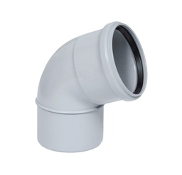 [011204110] CODO GRIS CON JUNTA 125x67º