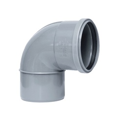 [011204120] CODO GRIS CON JUNTA 125x87º