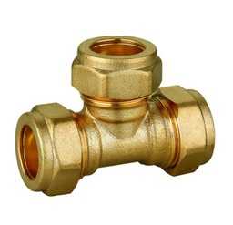 [158130150] TE HERMETO 15 COMPRESION COBRE