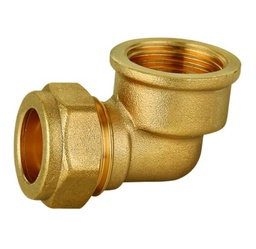 [158162220] CODO HERMETO HEMBRA 22x3/4" COMPRESION COBRE