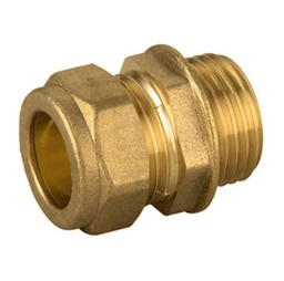 [158172220] RACOR HERMETO MACHO 22x3/4&quot; COMPRESION COBRE