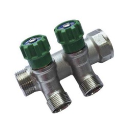 [455505020] COLECTOR M24 C/LLAVE 2 SALIDAS STH