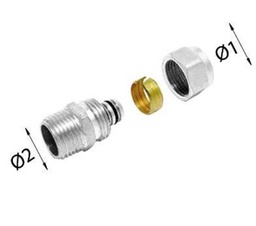 [455581610] RACOR MULTICAPA COMPRESION MACHO Ø16x2-1/2"