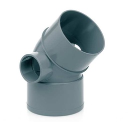 [011101131] CODO PVC SANITARIO 110-50-50 x67º