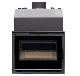 [283809854] CHIMENEA INSERTABLE LEÑA HIDRO LLAR L VITRUS 17,12kW METLOR